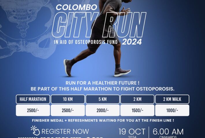 COLOMBO CITY RUN – 2 ‘LOVE YOUR BONES’